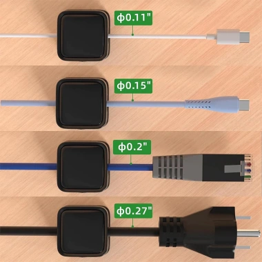 Aioneus Kẹp Giữ Dây Sạc Cố Định Mini - Nam Châm Hút, Gọn Gàng, Treo Dây Điện Cáp, Giá Ưu Đãi 25.000₫ 9