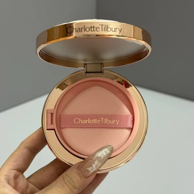 Air Cushion Glitter Diamond 12g – Kem che khuyết, Đèn nước, Trang điểm mặt mịn