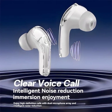 Air39 Tai Nghe Trong Suốt Macaron Không Dây Bluetooth 5.3 - Trọng Thực Cao, Độ Trễ Thấp, Giảm Tiếng Ồn - Giá 65.999 VND 5