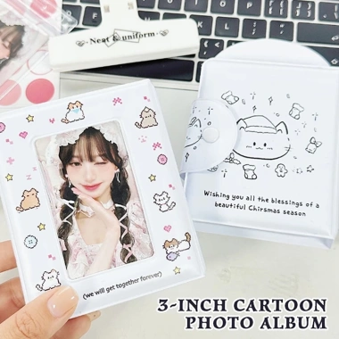 Album 3 inch 40 khe cắm thẻ Kpop, chất kết dính, bưu thiếp Lomo Giá 53.136₫