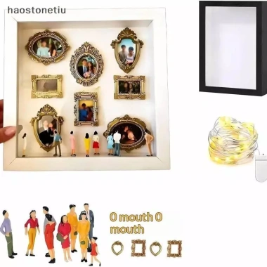Album Ảnh NS DIY Hộp Silhouette - Bảo tàng Trưng Bày Bộ Nhớ Sáng Tạo, Tượng Thu Nhỏ & Khung Vàng 9 Album Ảnh NS DIY Hộp Silhouette - Bảo tàng Trưng Bày Bộ Nhớ Sáng Tạo, Tượng Thu Nhỏ & Khung Vàng 9