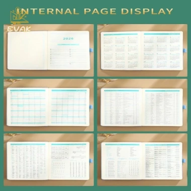 Alittlesetrtu Planner A5 Da Giả Chất Lượng Cao Lịch Hàng Ngày Tuần Tháng Dành Cho Doanh Nhân Sinh Viên Giá 71.300₫ 4