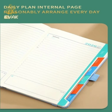Alittlesetrtu Planner A5 Da Giả Chất Lượng Cao Lịch Hàng Ngày Tuần Tháng Dành Cho Doanh Nhân Sinh Viên Giá 71.300₫ 5