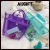 AllGIFT Túi đựng mỹ phẩm và đồ bơi đa năng, lưới thoáng khí dung tích lớn, gập lại dễ thương, giá 60.912