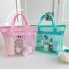 AllGIFT Túi đựng mỹ phẩm và đồ bơi đa năng, lưới thoáng khí dung tích lớn, gập lại dễ thương, giá 60.912 7