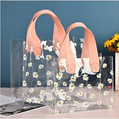 AllGIFT Túi Mua Sắm Trong Suốt PVC Tote Little Daisy Chống Nước 49.248₫