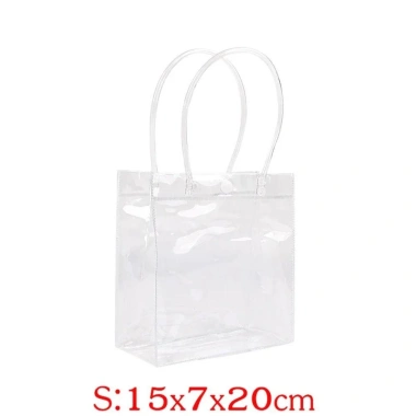 AllGIFT Túi Tote PVC trong suốt chống thấm nước - Túi mua sắm & lưu trữ đa năng, quà tặng 34.020₫ 2