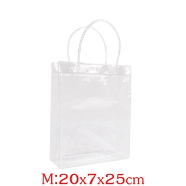 AllGIFT Túi Tote PVC trong suốt chống thấm nước - Túi mua sắm & lưu trữ đa năng, quà tặng 34.020₫ 4