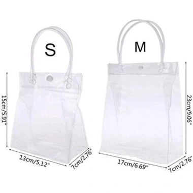 AllGIFT Túi Tote PVC trong suốt chống thấm nước - Túi mua sắm & lưu trữ đa năng, quà tặng 34.020₫ 6