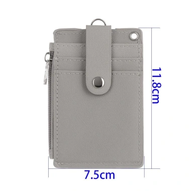 AllGIFT Ví Đựng Tiền Xu Kinh Doanh Thẻ Xe Buýt Da PU Móc Khóa Giá Ưu Đãi 60.588₫ 3