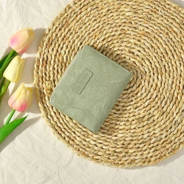 AllGIFT Ví Ngắn Dây Kéo Màu Trơn Nhỏ - Ví Da Dung Tích Lớn Retro Nữ 47.304 VND 7 AllGIFT Ví Ngắn Dây Kéo Màu Trơn Nhỏ - Ví Da Dung Tích Lớn Retro Nữ 47.304 VND 7