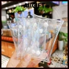 AllGIFT Ví Zero trong suốt kích thước – Ví tiền xu, thẻ PVC, khóa chống thấm nước