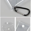 AllGIFT Ví Zero trong suốt kích thước – Ví tiền xu, thẻ PVC, khóa chống thấm nước 8