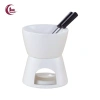 Almencla Nồi Gốm Chocolate Fondue Lẩu Phô Mai Sáp Tan Bơ Giá chỉ 192.500₫