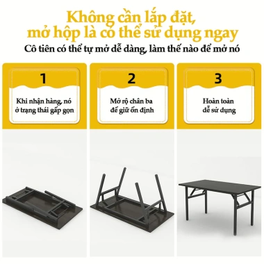 ALOVE Bàn Làm Việc Lắp Sẵn Xếp Gọn Tiện Lợi Văn Phòng Học Tập Cứng Cáp 269.000₫ 4 ALOVE Bàn Làm Việc Lắp Sẵn Xếp Gọn Tiện Lợi Văn Phòng Học Tập Cứng Cáp 269.000₫ 4