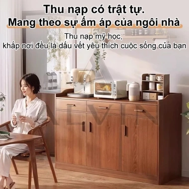 ALVIN Tủ Đựng Đồ Đa Năng Gỗ E0 Thân Thiện - Tải 150kg, Dung Lượng Lớn, Giá 699.900 VND 2