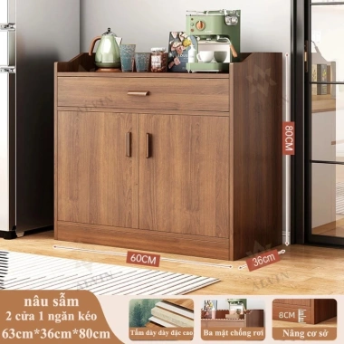 ALVIN Tủ Đựng Đồ Đa Năng Gỗ E0 Thân Thiện - Tải 150kg, Dung Lượng Lớn, Giá 699.900 VND 10