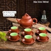 Ấm chén pha trà Bát Tràng đất nung đỏ - Đẹp, mộc mạc, giá rẻ tận xưởng 208.522₫ 3