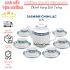 Ấm chén pha trà Bát Tràng men sứ trắng 700ml Jasmine Chim Lạc 7 mẫu giá 355.950đ