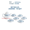 Ấm chén pha trà Bát Tràng men sứ trắng 700ml Jasmine Chim Lạc 7 mẫu giá 355.950đ 7