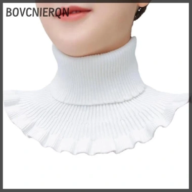 Ấm dệt kim cổ cao nữ giả len dày, chống gió mạnh, chỉ 35.000 VND giảm giá