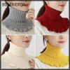 Ấm dệt kim cổ cao nữ giả len dày, chống gió mạnh, chỉ 35.000 VND giảm giá 2