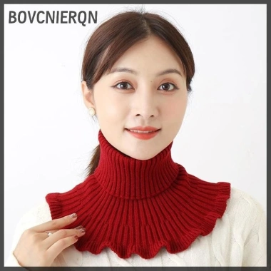 Ấm dệt kim cổ cao nữ giả len dày, chống gió mạnh, chỉ 35.000 VND giảm giá