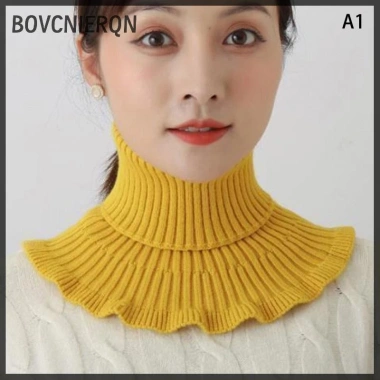 Ấm dệt kim cổ cao nữ giả len dày, chống gió mạnh, chỉ 35.000 VND giảm giá