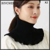 Ấm dệt kim cổ cao nữ giả len dày, chống gió mạnh, chỉ 35.000 VND giảm giá 8