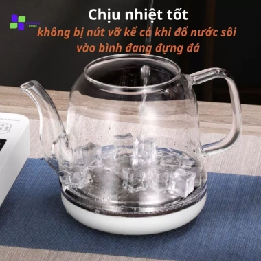 Ấm điện thông minh tự động hút nước, chống cháy, thủy tinh trong chịu nhiệt, đun sôi siêu tốc - Giá 568.000₫ 3 Ấm điện thông minh tự động hút nước, chống cháy, thủy tinh trong chịu nhiệt, đun sôi siêu tốc - Giá 568.000₫ 3
