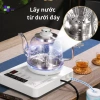 Ấm điện thông minh tự động hút nước, chống cháy, thủy tinh trong chịu nhiệt, đun sôi siêu tốc - Giá 568.000₫ 4