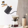 Ấm đun nước 350ml cổ ngỗng, nhỏ giọt, nắp kín, pha cà phê & trà, dùng trong nhà và ngoài trời 5