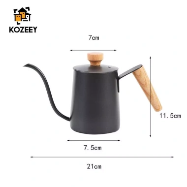 Ấm đun nước 350ml cổ ngỗng, nhỏ giọt, nắp kín, pha cà phê & trà, dùng trong nhà và ngoài trời 7 Ấm đun nước 350ml cổ ngỗng, nhỏ giọt, nắp kín, pha cà phê & trà, dùng trong nhà và ngoài trời 7