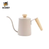 Ấm đun nước 350ml cổ ngỗng, nhỏ giọt, nắp kín, pha cà phê & trà, dùng trong nhà và ngoài trời 12