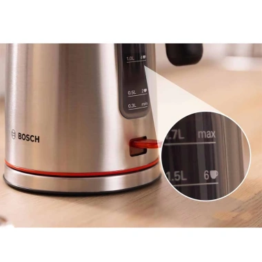Ấm Đun Nước BOSCH TWK6M480 - Đun Nhanh, Bền Bỉ, An Toàn, Giá Ưu Đãi 1,781,538₫ - Hàng Chính Hãng