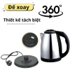 Ấm Đun Nước Inox 1.8L Cao Cấp – Đun Sôi 3 Phút, Siêu Bền, An Toàn, Giá 99.000đ 3