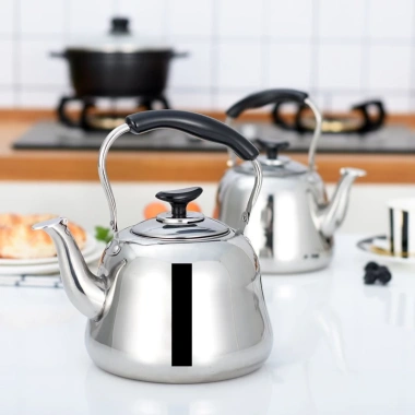 Ấm Đun Nước Inox Thái 2-5L Siêu Nước Cao Cấp, Đun Bếp Ga, Bêp Từ – Giá Ưu Đãi 132.300₫ 6