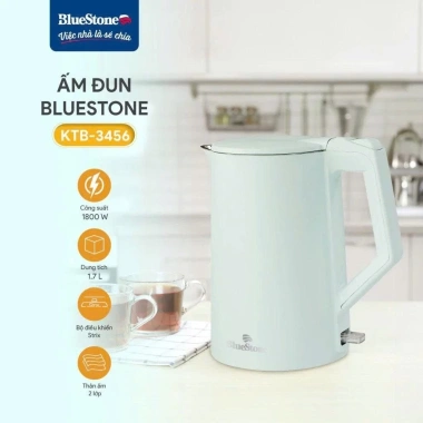 Ấm Đun Siêu Tốc BlueStone KTB-3.456 1.7L 1.800W - Giá ưu đãi 899.000đ