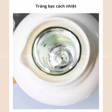 Ấm Nước Mini 1L Phích Giữ Nhiệt 24h - Bình Thủy Nhỏ Gọn Tiện Lợi, Giá 142k