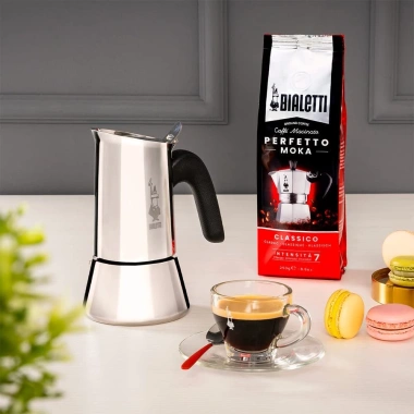 Ấm Pha Cà Phê Bialetti Venus Induction 6 Cốc 235ml Thép Không Gỉ, Dùng Mọi Loại Bếp, Nhập Đức, Giảm Giá Đến 23% 4