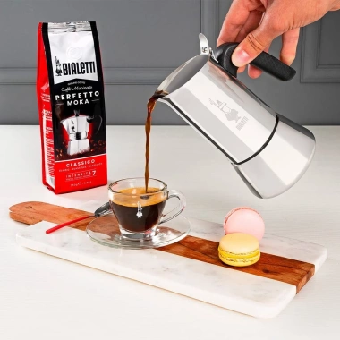 Ấm Pha Cà Phê Bialetti Venus Induction 6 Cốc 235ml Thép Không Gỉ, Dùng Mọi Loại Bếp, Nhập Đức, Giảm Giá Đến 23% 9