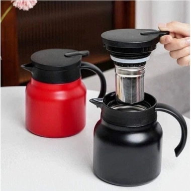 Ấm pha trà giữ nhiệt 1.500ml kèm 4 ly, lõi lọc inox, nắp vặn, giữ nóng 12h, lạnh 20h – 129.000₫ 7 Ấm pha trà giữ nhiệt 1.500ml kèm 4 ly, lõi lọc inox, nắp vặn, giữ nóng 12h, lạnh 20h – 129.000₫ 7