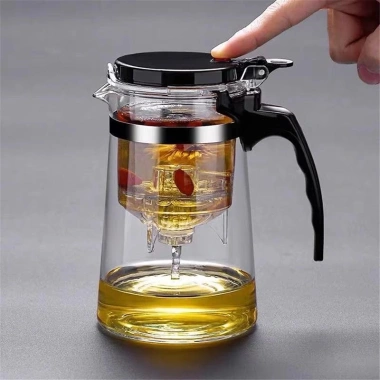 Ấm Pha Trà Thủy Tinh Heisou 750ml Chịu Nhiệt Giá Giảm Đặc Biệt 127,000₫