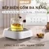 Ấm Siêu Tốc 1.000ml Bếp Điện Mini 1.000W 8 tính năng, bảo hành 12 tháng, 218.000đ 2