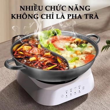 Ấm Siêu Tốc 1.000ml Bếp Điện Mini 1.000W 8 tính năng, bảo hành 12 tháng, 218.000đ