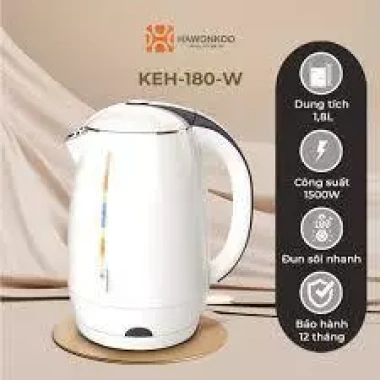 Ấm siêu tốc Hawonkoo KEH-180 - Đun nước nhanh 1.5L, giảm giá tới 21% chỉ 790.000đ 3 Ấm siêu tốc Hawonkoo KEH-180 - Đun nước nhanh 1.5L, giảm giá tới 21% chỉ 790.000đ 3
