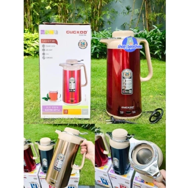 Ấm siêu tốc inox 304 Cuckoo GD ST30 2L 1.500W - Giữ nhiệt, phích nhanh, 169k