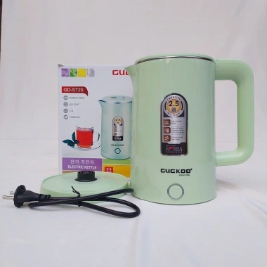 Ấm siêu tốc inox 304 Cuckoo GD ST30 2L 1.500W - Giữ nhiệt, phích nhanh, 169k