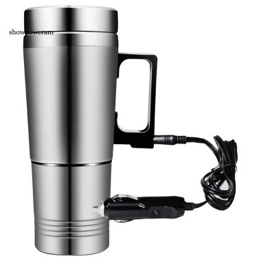 Ấm Siêu Tốc SPM 12/24V 300ml Không Gỉ – Nóng Nhanh Trà Cà Phê Xe Điện – 282k