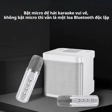 Âm thanh Karaoke Bluetooth WJ-826 50W - Pin 8h, Bluetooth 5.0, Micro không dây, Giá chỉ 299.999₫ 3